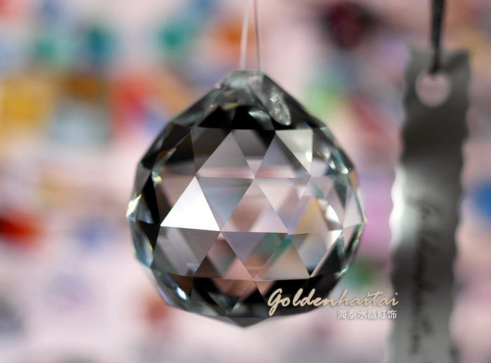 Crystal chandelier ball