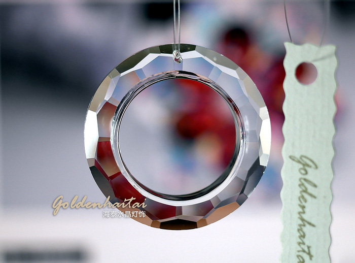 Crystals Torus Chandelier Parts Crystal Parts Haitai crystal supplier