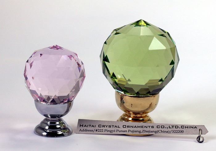 Faceted Ball Crystal