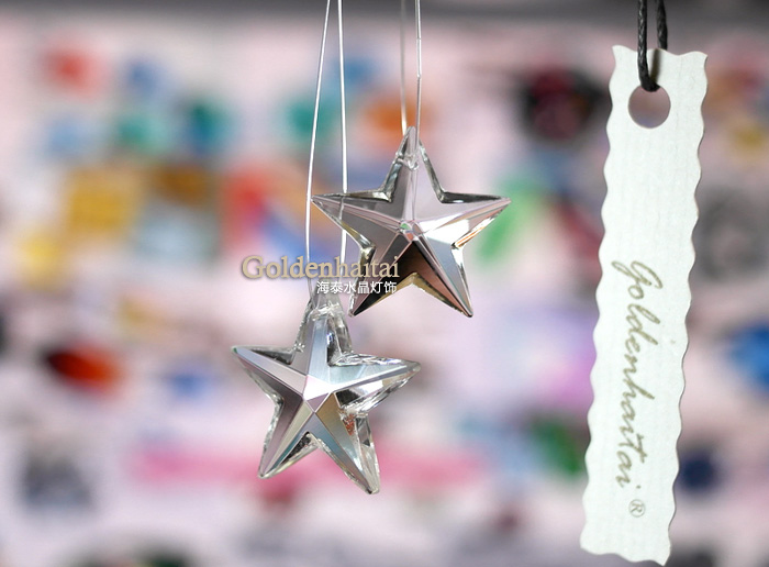 Crystals Pentagram Pendant